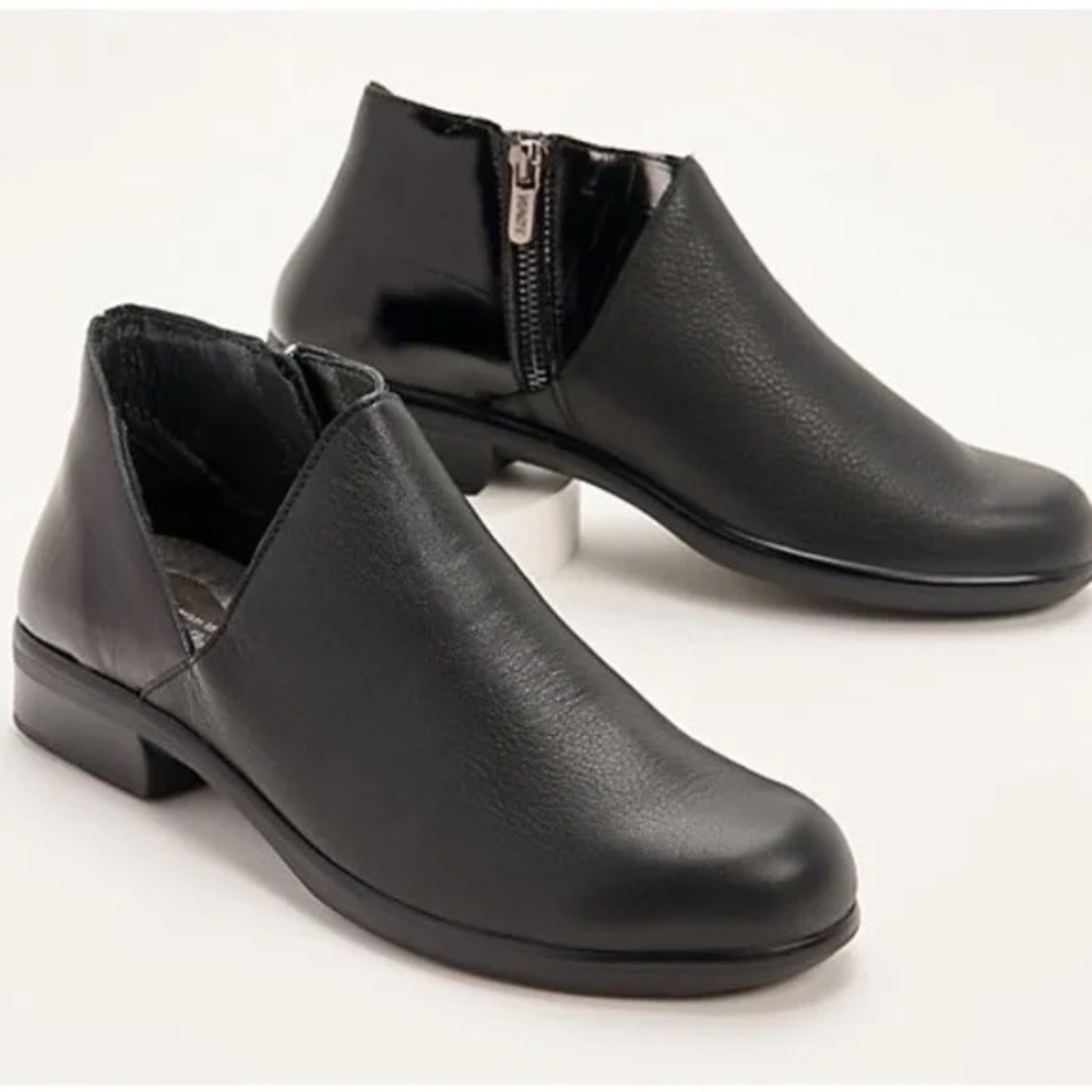 Naot Bayamo Leather Cut Out Ankle Boots